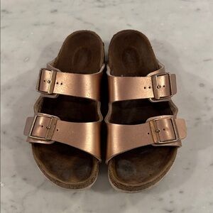 Birkenstock Kids Metallic Sandals